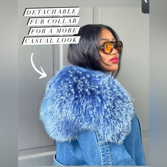 Runway Ready trench-coat with fur collar - Picture 7 of 12